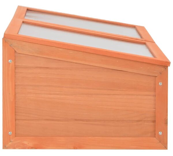 Staklenik od drva 100 x 50 x 34 cm - 100 x 50 x 34 cm 1 100 x 50 x 34 cm