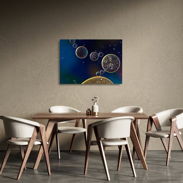 Staklena slika mjehurića (70x50 cm)