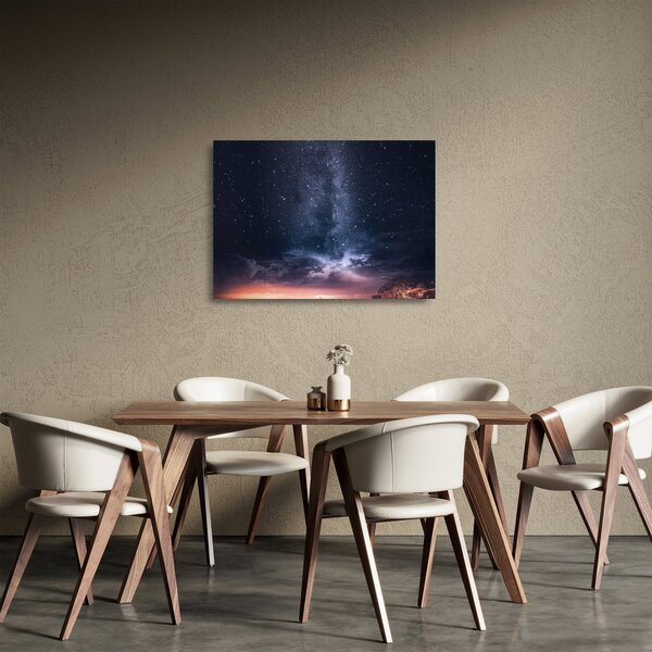 Staklena slika zvjezdanog neba (70x50 cm)