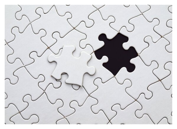 Staklena slika puzzle (70x50 cm)