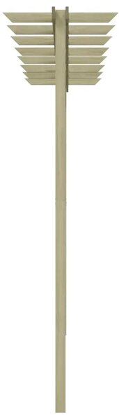 Vrtna pergola od impregnirane borovine 360 x 200 x 60 cm