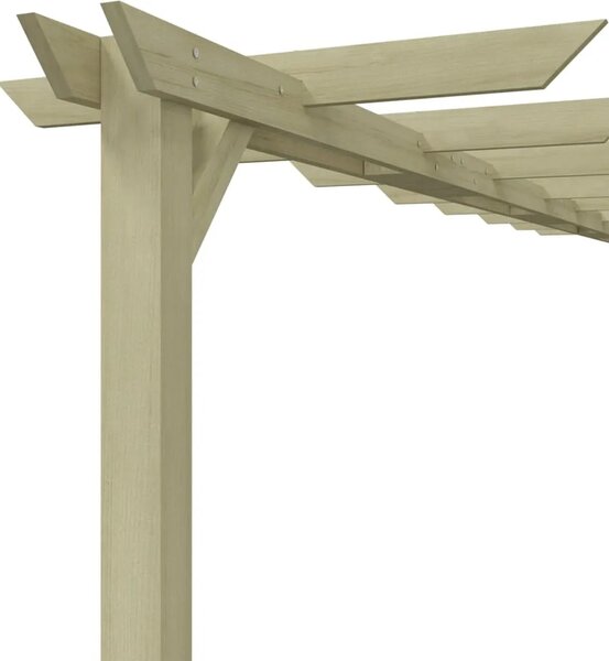 Vrtna pergola od impregnirane borovine 360 x 200 x 60 cm