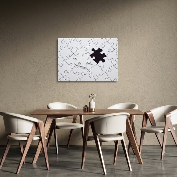 Staklena slika puzzle (70x50 cm)