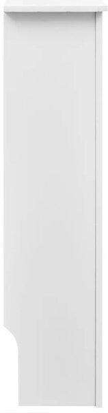 Pokrovi za radijator 2 kom bijeli konstruirano drvo 152 cm - Bijela 152 x 19 x 81.5 cm 2 Bijela