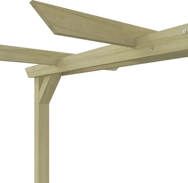 Vrtna pergola od impregnirane borovine 360 x 200 x 60 cm