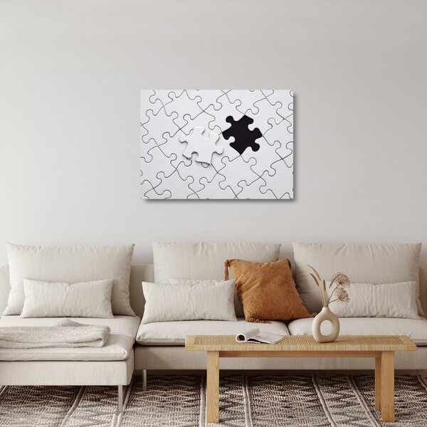 Staklena slika puzzle (70x50 cm)