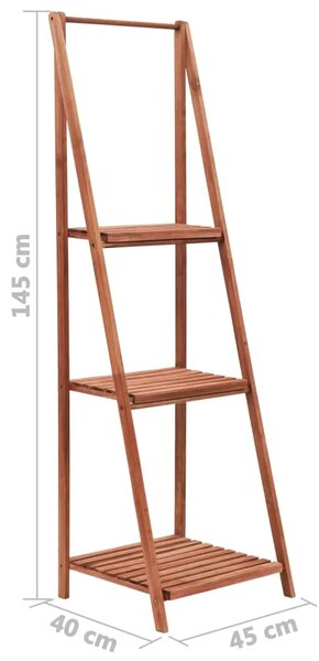 Stalak za biljke od cedrovine 45 x 40 x 145 cm - 45 x 40 x 145 cm 1 45 x 40 x 145 cm