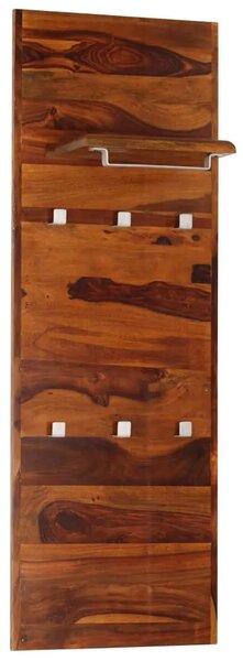 Vješalica za kapute od masivnog drva akacije 118 x 40 cm