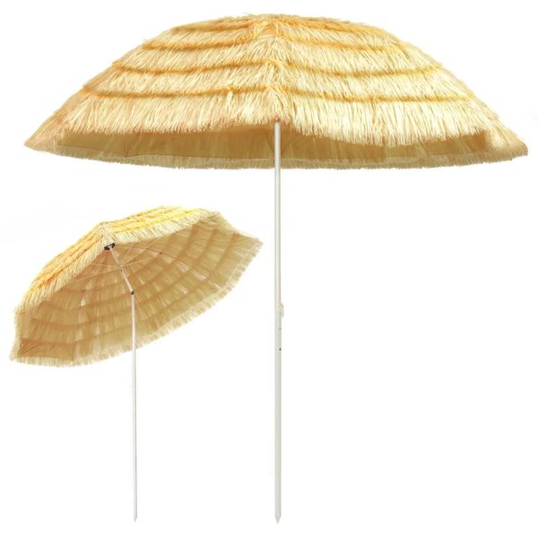 Suncobran za plažu u havajskom stilu 300 cm prirodni - 300 cm 1 300 cm