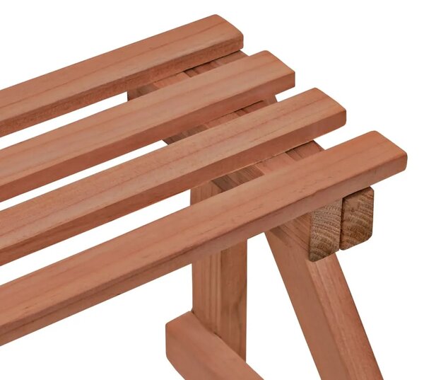 Stalak za biljke s 3 razine od cedrovine 48 x 45 x 40 cm - 48 x 45 x 40 cm 1 48 x 45 x 40 cm