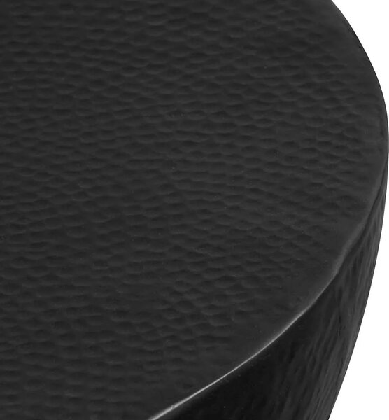 Stolić za kavu od čekićanog aluminija 70 x 30 cm crni - Crna 70 x 30 cm 1 Crna