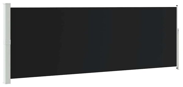 Uvlačiva bočna tenda 160 x 514 cm crna - Crna 160 x 500 cm 1 Crna