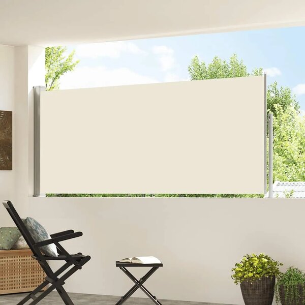 Uvlačiva bočna tenda 117x314 cm krem - Krema 117 x 300 cm 1 Krema