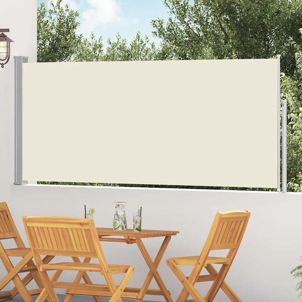 Uvlačiva bočna tenda 117x314 cm krem - Krema 117 x 300 cm 1 Krema