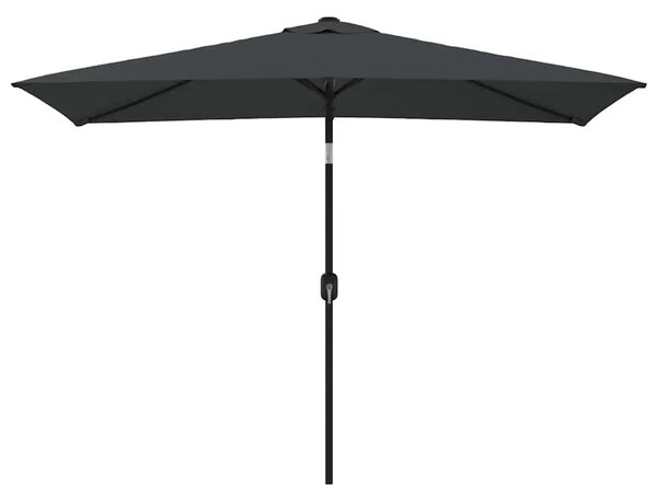 Vanjski suncobran s metalnim stupom 300 x 200 cm antracit - Antracit 1 Antracit