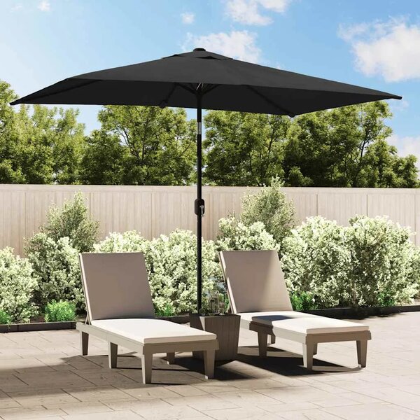 Vanjski suncobran s metalnim stupom 300 x 200 cm antracit - Antracit 1 Antracit
