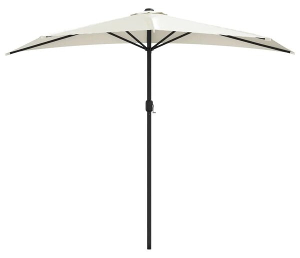 Balkonski suncobran s aluminijskom šipkom 270x144 cm - Pijesak 1 Pijesak