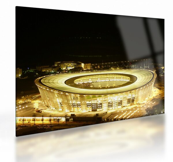Staklena slika - nogometni stadion (70x50 cm)