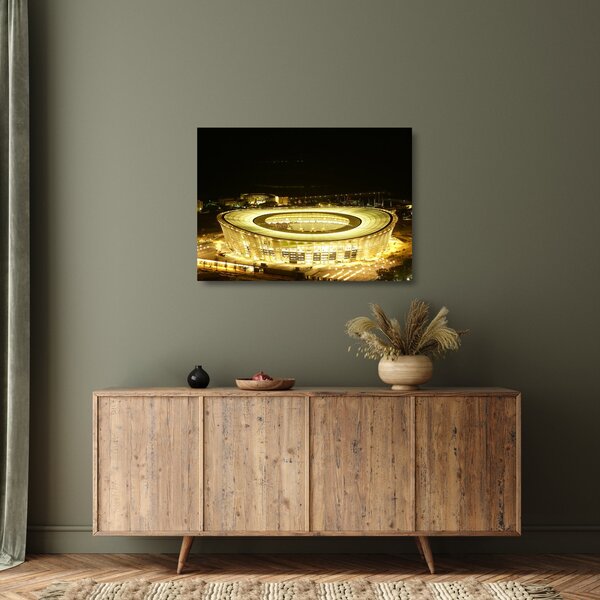Staklena slika - nogometni stadion (70x50 cm)