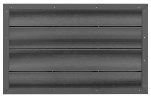 Podni element za ljestve solarne tuš kade od WPC-a - Siva 1 Siva