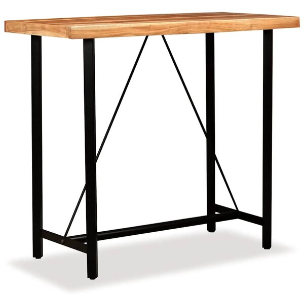 Barski stol od masivnog bagremovog drva 120 x 60 x 107 cm - 120 x 60 x 107 cm 1 120 x 60 x 107 cm