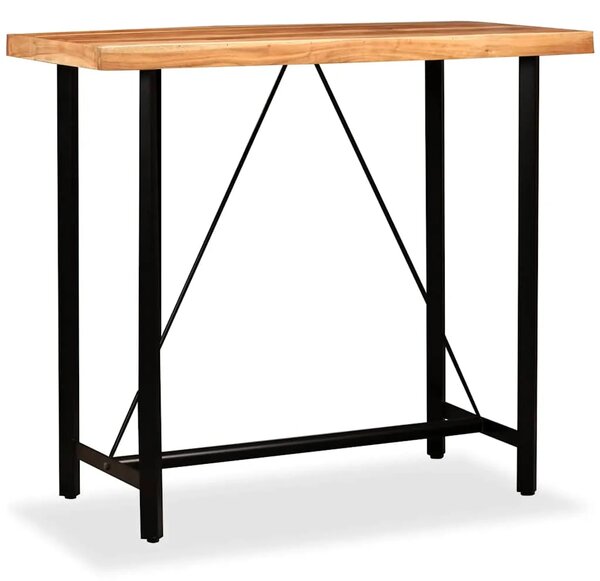 Barski stol od masivnog bagremovog drva 120 x 60 x 107 cm - 120 x 60 x 107 cm 1 120 x 60 x 107 cm