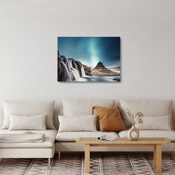 Staklena slika slapova (70x50 cm)