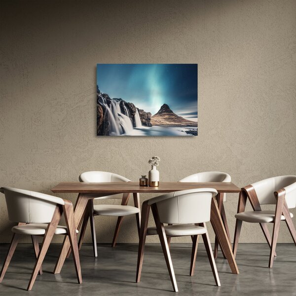 Staklena slika slapova (70x50 cm)