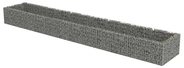 Gabionska sadilica od pocinčanog čelika 540 x 90 x 50 cm - 540 x 90 x 50 cm 1 540 x 90 x 50 cm