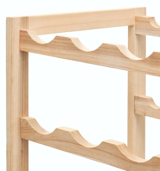 Stalak za vino od cedrovine 57 5 x 28 x 102 cm