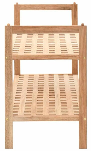Stalak za cipele od masivnog orahovog drva 69 x 26 x 40 cm - 1 2 1 2