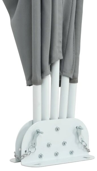 Sklopiva bočna tenda siva 240 x 160 cm - Siva 240 x 160 cm Siva 240 x 160 cm