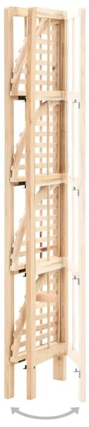 Kutne police od cedrovine 27 x 27 x 110 cm