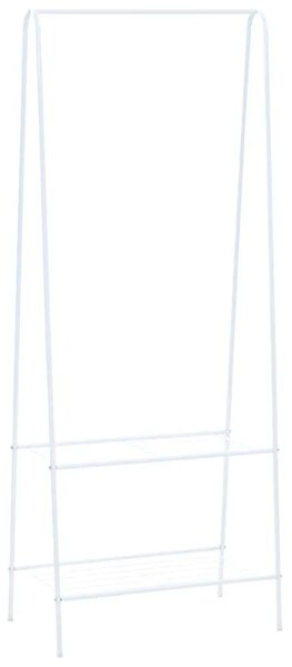 Stalak za odjeću 59 x 35 x 150 cm bijeli - Bijela 1 1 Bijela