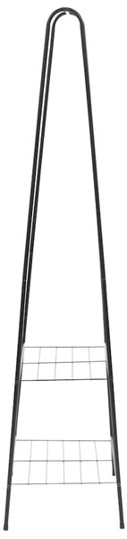 Stalak za odjeću 59 x 35 x 150 cm crni - Crna 1 1 Crna