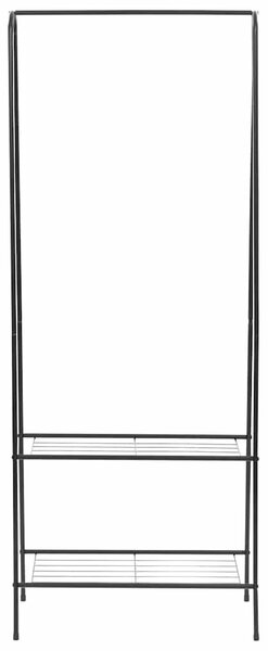 Stalak za odjeću 59 x 35 x 150 cm crni - Crna 1 1 Crna