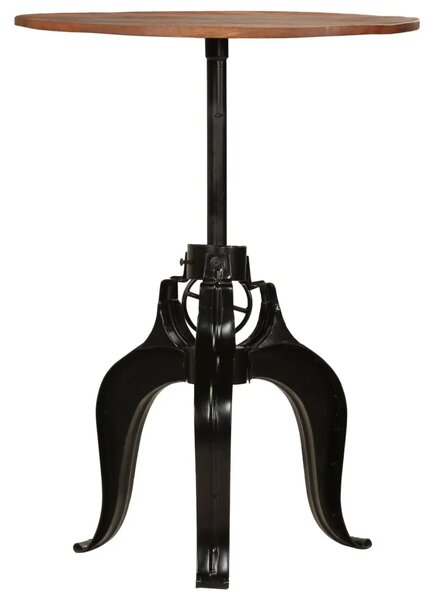 Barski stol od masivnog obnovljenog drva 75 x (76 - 110) cm - 75 x (76-110) cm 1 75 x (76-110) cm