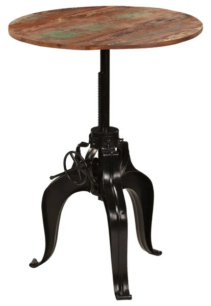 Barski stol od masivnog obnovljenog drva 75 x (76 - 110) cm - 75 x (76-110) cm 1 75 x (76-110) cm