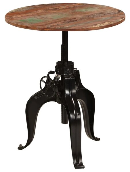 Barski stol od masivnog obnovljenog drva 75 x (76 - 110) cm - 75 x (76-110) cm 1 75 x (76-110) cm