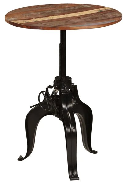 Barski stol od masivnog obnovljenog drva 75 x (76 - 110) cm - 75 x (76-110) cm 1 75 x (76-110) cm