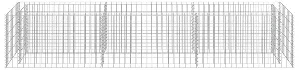 Gabionska sadilica od pocinčanog čelika 270 x 50 x 50 cm - 270 x 50 x 50 cm 1 270 x 50 x 50 cm