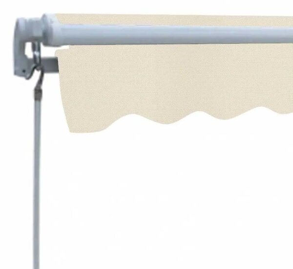 Sklopiva tenda na ručno upravljanje 300 cm krem - Krema 1 Krema