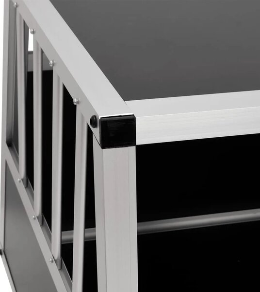 Kavez za pse s dvostrukim vratima 89 x 69 x 50 cm - 89 x 69 x 50 cm 89 x 69 x 50 cm