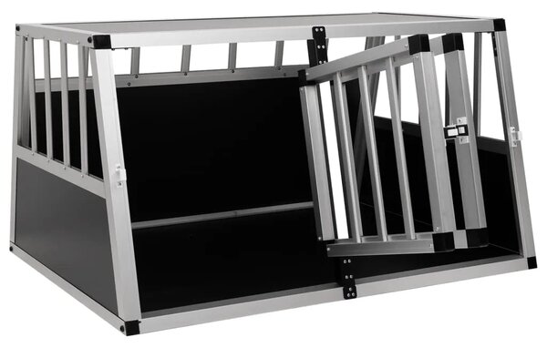 Kavez za pse s dvostrukim vratima 89 x 69 x 50 cm - 89 x 69 x 50 cm 89 x 69 x 50 cm