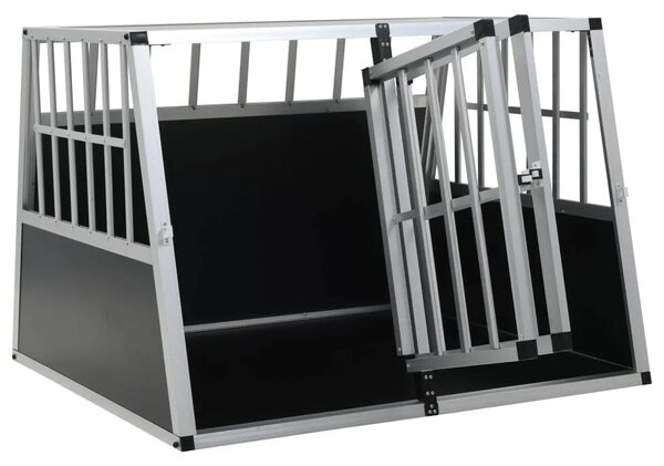 Kavez za pse s dvostrukim vratima 94 x 88 x 69 cm - 94 x 88 x 69 cm 94 x 88 x 69 cm