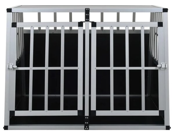 Kavez za pse s dvostrukim vratima 94 x 88 x 69 cm - 94 x 88 x 69 cm 94 x 88 x 69 cm