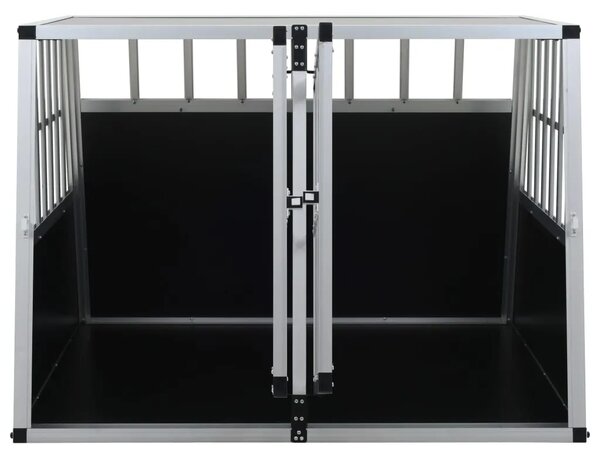 Kavez za pse s dvostrukim vratima 94 x 88 x 69 cm - 94 x 88 x 69 cm 94 x 88 x 69 cm