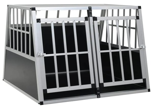 Kavez za pse s dvostrukim vratima 94 x 88 x 69 cm - 94 x 88 x 69 cm 94 x 88 x 69 cm