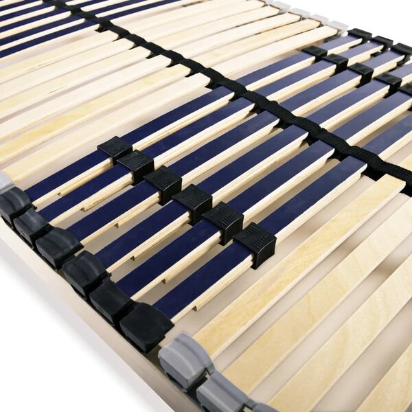 Podnica za krevet s 42 letvice i 7 zona 90 x 200 cm - 90 x 200 cm Ne Fiksno 90 x 200 cm