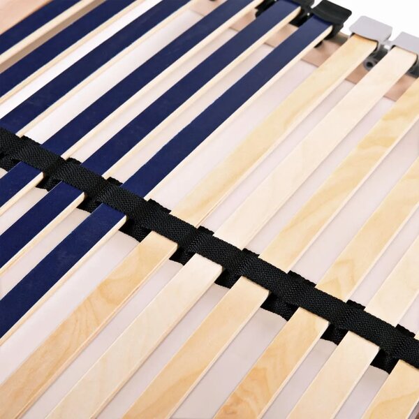 Podnica za krevet s 42 letvice i 7 zona 90 x 200 cm - 90 x 200 cm Ne Fiksno 90 x 200 cm
